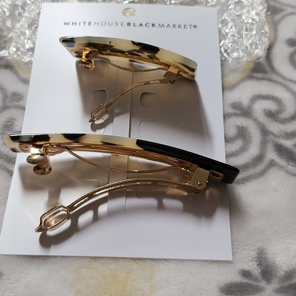 2X HOST PICK!!! TORTOISE HAIR CLIPS, SET OF 2 - Picture 4 of 5
